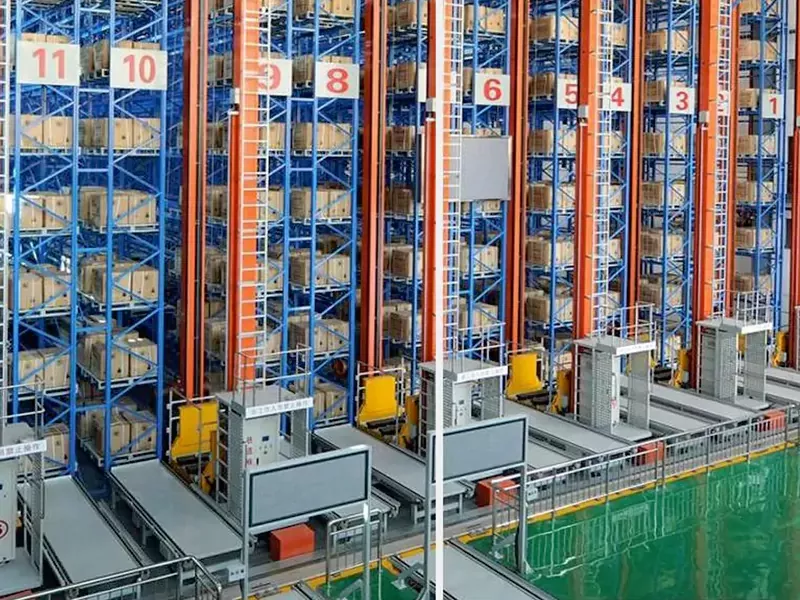 Automatizuotas stereoskopinis plieno sandėlis