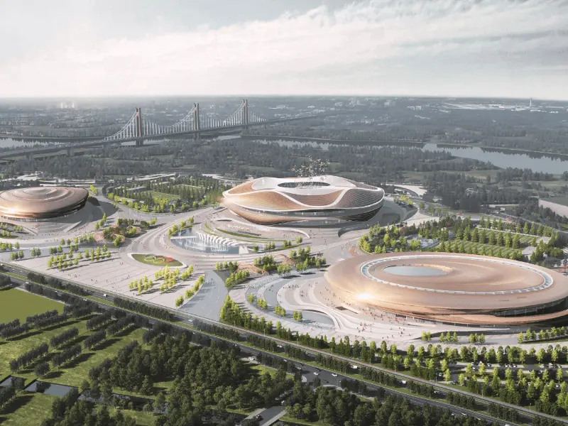 Daugiafunkcinis plieninės konstrukcijos stadionas