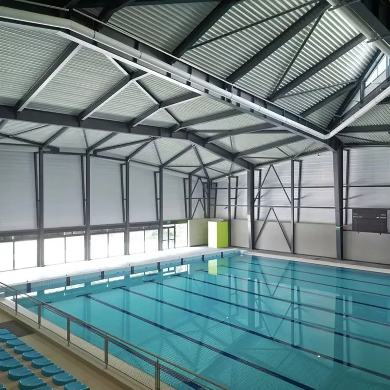 Surenkama „Fast Steel“ sporto salė