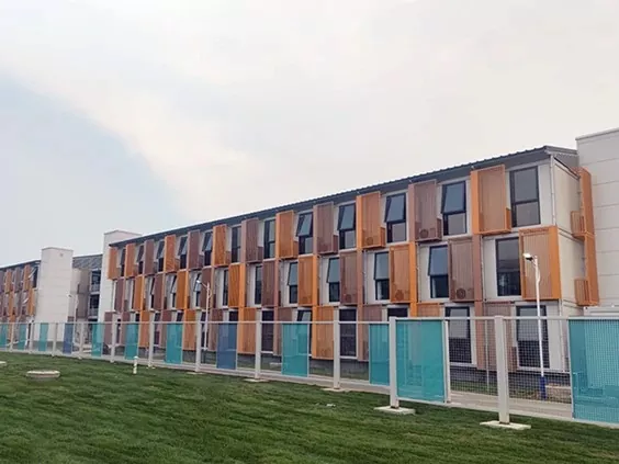 Surenkamas mobilus modulinis surenkamas konteinerių namas