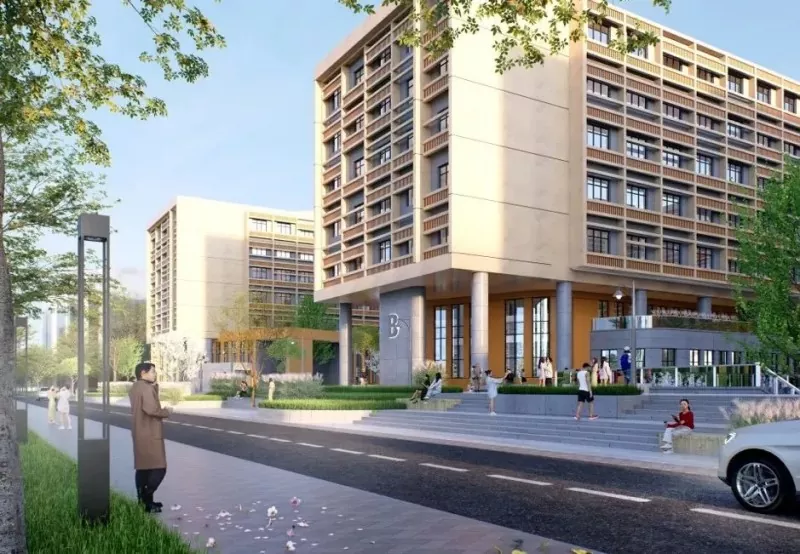 Steel Frame International Exchange Student Building